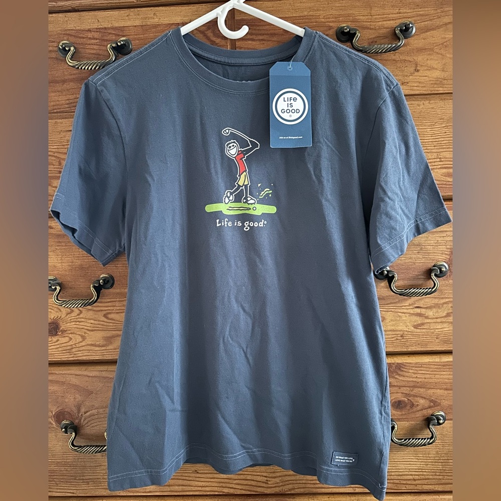 Life Is Good Crusher T-Shirt ⛳️